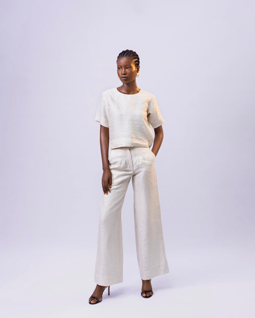 Ebun Linen Top