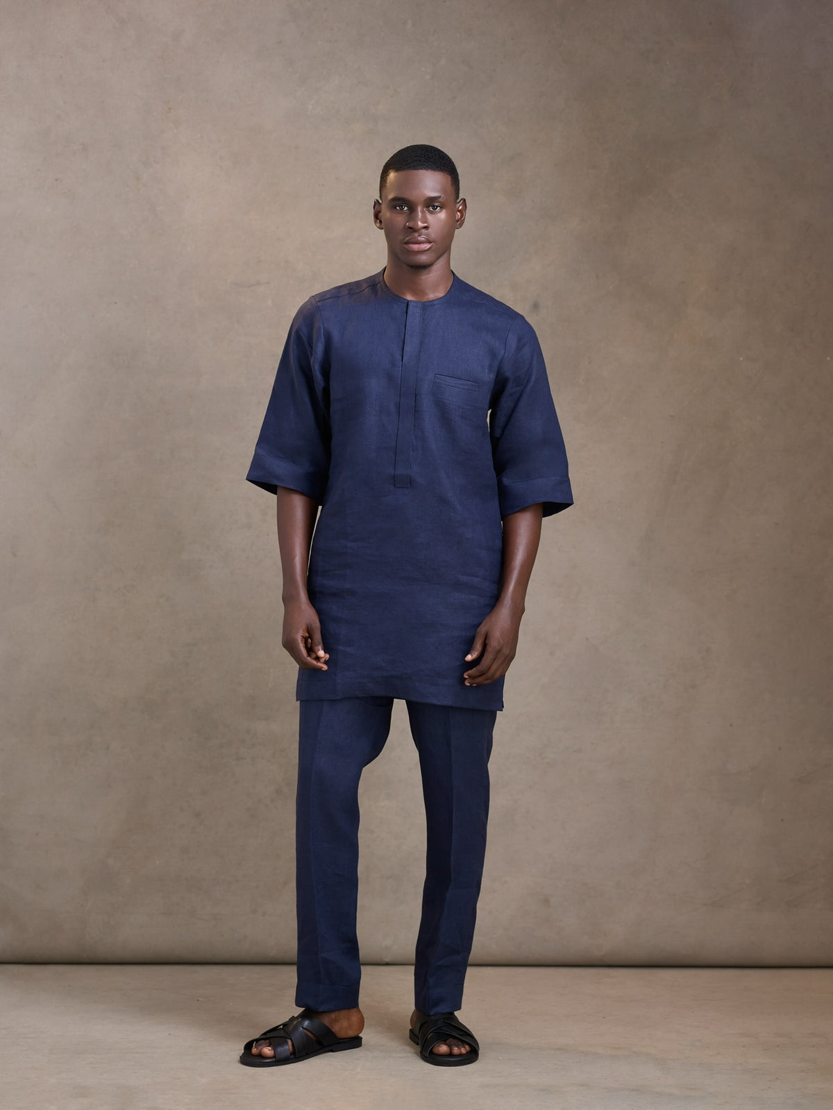 Olamide Linen Senator Set
