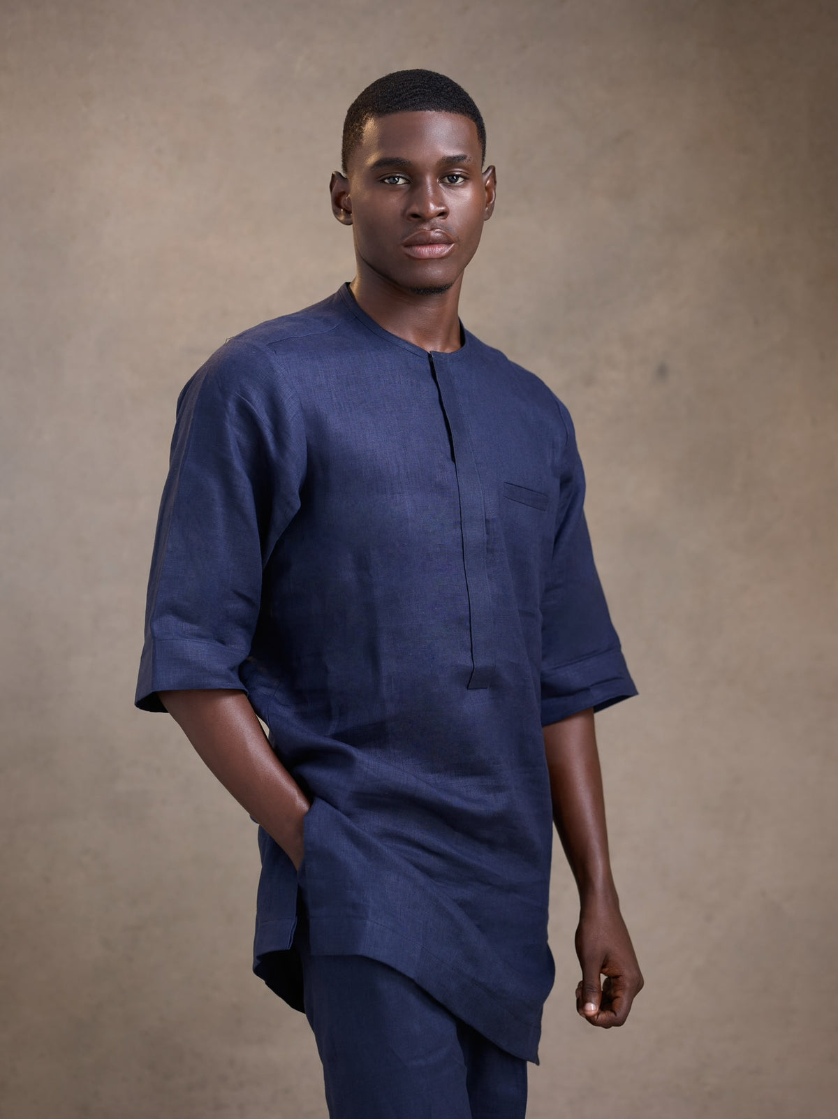 Olamide Linen Senator Set