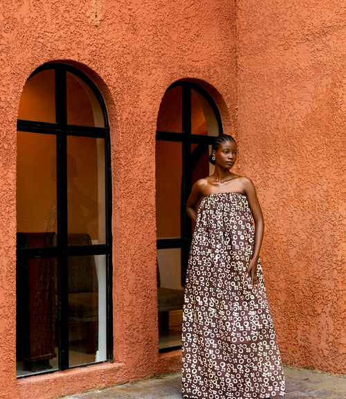 Orekelewa Column Maxi Dress