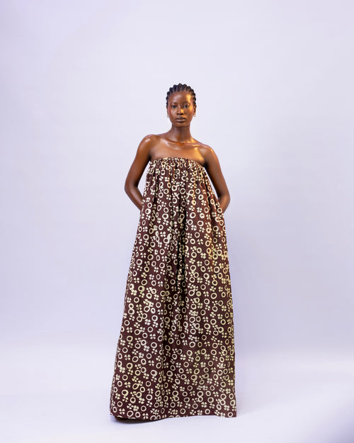 Orekelewa Column Maxi Dress